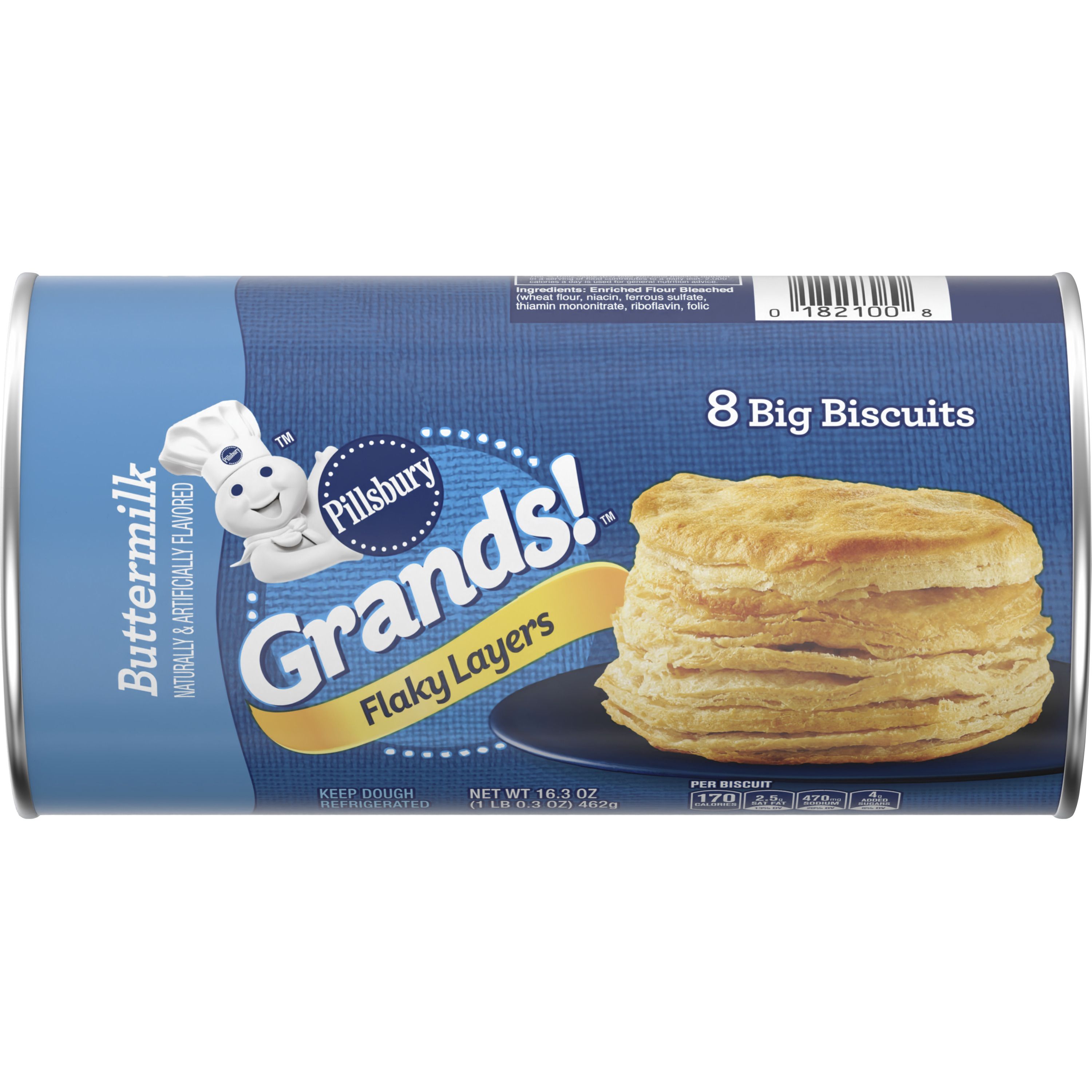Grands!™ Flaky Layers Buttermilk Biscuits - Front