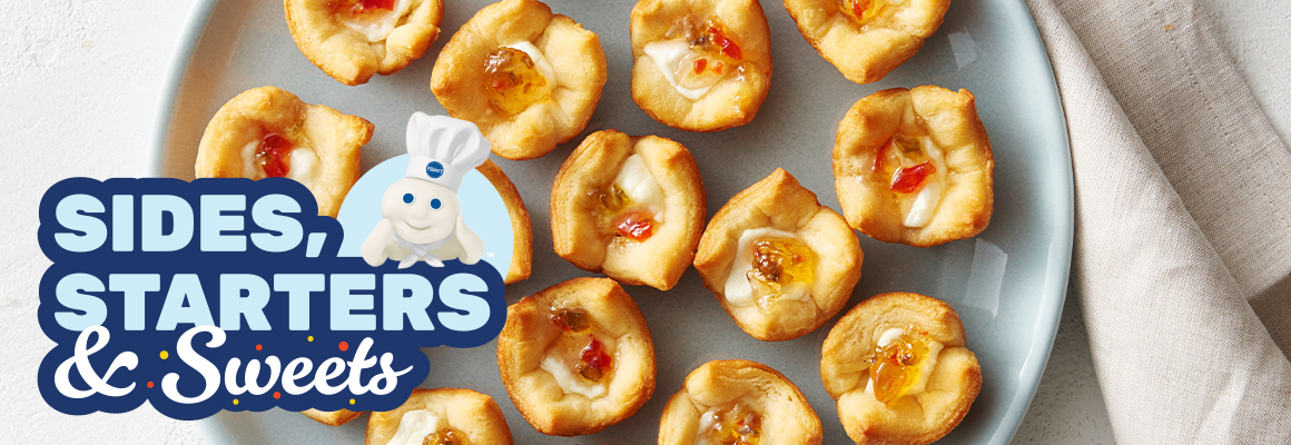 Sides, Starters & Sweets - 3-Ingredient Pepper Jelly-Cream Cheese Bites