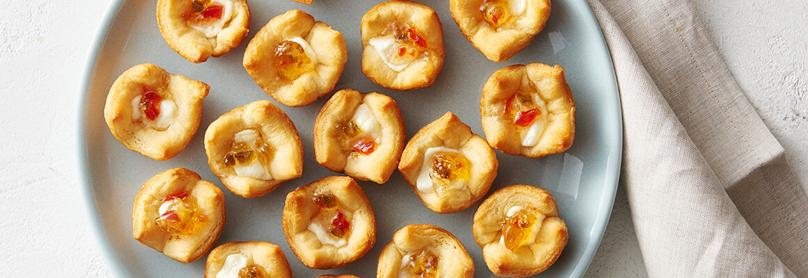 3-Ingredient Pepper Jelly-Cream Cheese Bites