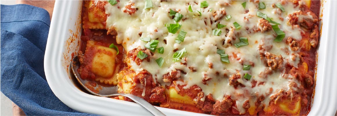 Easy Ravioli Bake